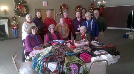 22 Outreach hats mittens 